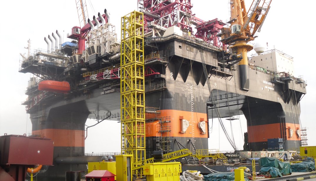 Eilersen load cells used on offshore semisubmersible Scarabeo 9