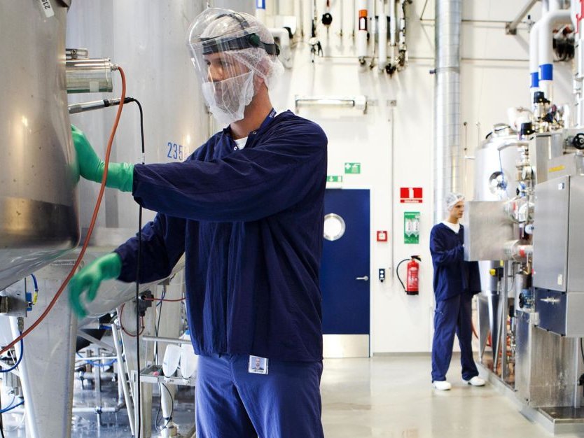 Pharmaceutical pilot plant relying on Eilersen load cells