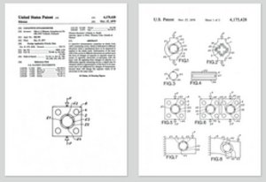 Første Eilersen patent fra 1979 på kapacitive vejeceller
