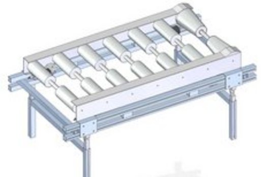 Robust load cells for roller conveyers